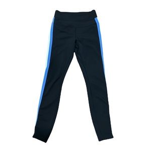 Spiritual Gangster Stripe Zip Legging Size S